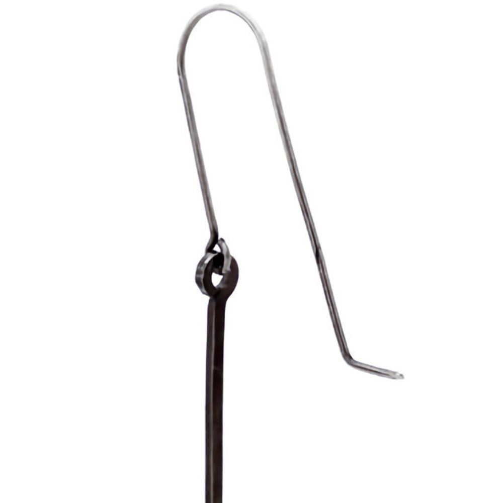 ANN DEMEULEMEESTER Gunmetal Silver-Tone Chain Link Shoulder Grazing Earrings - Picture 3 of 10